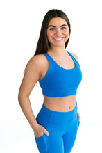 Load image into Gallery viewer, KEINGS ROYAL BLUE SPORTS BRA
